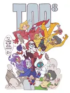 alex_vasquez artist:pennc avatar:_the_last_airbender clover_ewing crossovers dc eve harley_quinn ms._co_2023 pixar raven teen_titans the_grim_adventures_of_billy_&_mandy toph_beifong totally_spies wall-e wuya xiaolin_showdown // 1200x1600 // 366KB