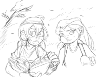 ezeckiel_zick_barrymore juniper_lee monster_allergy the_life_and_times_of_juniper_lee // 964x772 // 148KB