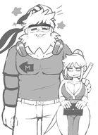 artist:cpt-pop even_older_roxie even_older_scott roxie_richter scott_pilgrim scott_william_pilgrim // 1300x1800 // 501KB