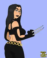 artist:dopeisnukat laura_kinney marvel x-23 x-men // 1591x1928 // 138KB