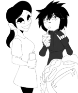 crossovers cyn i_can't_sleep murder_drones nancy_mullein necro-nancy nia // 1000x1195 // 303KB