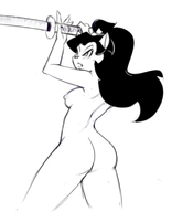 artist:dbaru dark_horse nude tomoe_ame usagi_yojimbo // 628x771 // 106KB