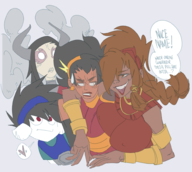 coc artist:pennc avatar:_the_last_airbender boph crossovers fusion groph nomad_of_nowhere toph_beifong toth zuko // 974x873 // 349KB