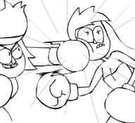 awfulfawaffle carol_kincaid comics ok_ko!_let's_be_heroes punching_judy // 1100x1000 // 106KB