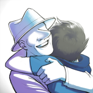 angel_(artist) dad homestuck john_egbert parody // 800x800 // 422KB