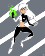 artist:the_might_fenek dani_phantom danny_phantom // 1009x1250 // 322KB