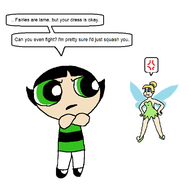 buttercup crossovers disney ms._co_2024 peter_pan_(series) powerpuff_girls tinker_bell // 720x724 // 18KB