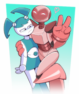 jenny_wakeman my_life_as_a_teenage_robot robotboy_(series) robotgirl xj-9 // 1267x1504 // 1.5MB
