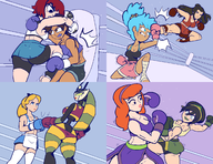 alice alice_in_wonderland amphibia anne_boonchuy artist:netto avatar:_the_last_airbender azula comics crossovers daphne_blake disney kim_pine luz_noceda ms._co_2023 my_life_as_a_teenage_robot scooby-doo scott_pilgrim the_owl_house toph_beifong vexus // 2185x1685 // 185KB