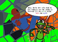 crossovers kermit_the_frog marvel mr._colympus_2024 peter_parker spider-man the_muppets // 874x639 // 489KB