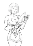 cosplay dc ivy_valentine power_girl soul_calibur // 559x791 // 86KB