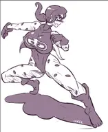 coc audrey_page fusion golden_girl inker ladybug marinette_dupain-cheng miraculous_ladybug pixar the_developing_adventures_of_golden_girl the_incredibles violet_parr // 560x687 // 42KB