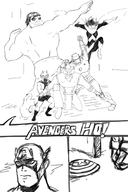 ant-man artist:terrible_the_drawfag bruce_banner captain_america dragon_ball ginyu_force hank_pym hawkeye hulk iron_man janet_van_dyne marvel the_avengers_earth's_mightiest_heroes wasp // 1200x1800 // 757KB