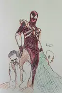 iron_spider kebb kraven_the_hunter marvel peter_parker spider-man vulture // 1359x2041 // 1.9MB