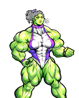 cosplay disney encanto luisa_madrigal marvel she-hulk // 961x1200 // 716KB