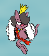 artist:terrible_the_drawfag queen_felicia the_fuzzy_princess zeigram_(colors) // 495x563 // 162KB