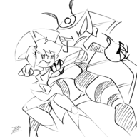 artist:xj_0_ jenny_wakeman my_life_as_a_teenage_robot vexus xj-9 // 2000x2000 // 480KB