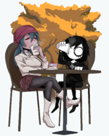 artist:niaceyanon crossovers i_can't_sleep lacey lacey_games nia // 1200x1490 // 650KB