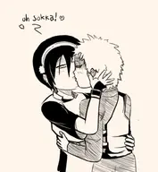 avatar:_the_last_airbender crossovers gaara naruto toph_beifong // 580x630 // 136KB