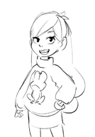 cosplay dokonjo_gaeru gravity_falls hiroshi mabel_pines pyonkichi // 488x698 // 99KB