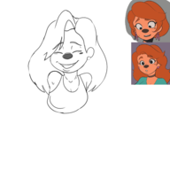 a_goofy_movie artist:smeet disney roxanne // 1600x1600 // 523KB