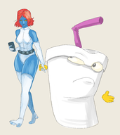 aqua_teen_hunger_force crossovers marvel master_shake mystique x-men // 2442x2748 // 994KB