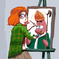 artist:deidatvm nicktoons patrick_star personification spongebob_squarepants_(series) // 4000x4000 // 1.4MB