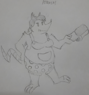 trash-tan board-tan cuphead_(series) parody // 813x864 // 800KB