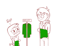 artist:mp crossovers disney ducktales edd eddsworld louie_duck mp // 900x700 // 139KB