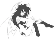 capcom cosplay darkstalkers extreme_ghostbusters ghostbusters kylie_griffin morrigan_aensland // 1200x853 // 111KB