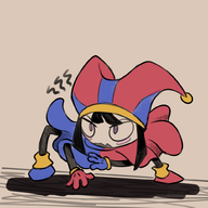 hollow_knight parody pomni the_amazing_digital_circus // 1000x1000 // 303KB