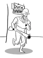 cosplay dc elmer_fudd joker looney_tunes mr._colympus_2019 // 900x1200 // 178KB