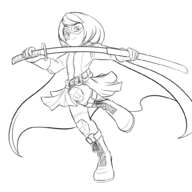 hit-girl kick-ass // 1000x1000 // 255KB