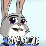 artist:humantrashmachine judy_hopps parody training_day zootopia // 750x750 // 339KB