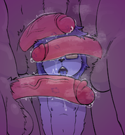 artist:stupidgnoll batsy_and_blue_evil_adventures blue caturday nude // 1158x1247 // 842KB