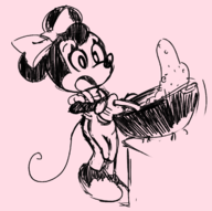 artist:mbwillie disney minnie_mouse // 1189x1185 // 558KB