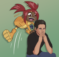 artist:tokutoaster sam_witwicky sari_sumdac transformers // 2000x1953 // 1.2MB