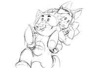 cosplay dc mas_y_menos sonic_the_hedgehog sonic_the_hedgehog_(series) tails teen_titans // 1100x803 // 329KB