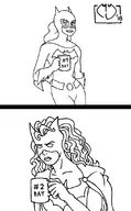 artist:anthropolog_itr barbara_gordon batgirl batwoman dc kate_kane moonbeam_city parody // 683x1104 // 147KB