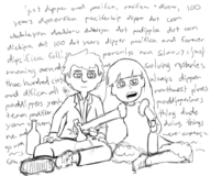 dipper_pines gravity_falls pacifica_northwest parody rick_and_morty // 888x741 // 171KB