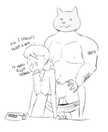 artist:dbaru business_cat janet nude the_adventures_of_business_cat vaginal // 582x711 // 106KB