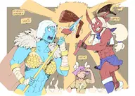 coc artist:magi justice_coalition seasons_girls skathi spring summer // 1200x848 // 333KB