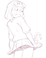 artist:terrible_the_drawfag carly_beth_caldwell goosebumps sabrina_mason // 551x696 // 122KB