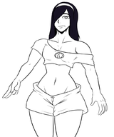 atarimitsuku pixar the_incredibles violet_parr // 845x1016 // 154KB