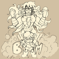 captain_marvel dc hilda hilda_(series) parody // 2250x2250 // 1.9MB