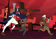 artist:redinkedray hazbin_hotel tom_trench // 4092x2893 // 854KB