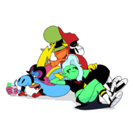 artist:discount_supervillain commander_peepers lord_dominator lord_hater sylvia wander wander_over_yonder // 1037x883 // 214KB
