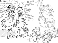 artist:spinater codename_kids_next_door original_character rule_63 // 1024x768 // 85KB