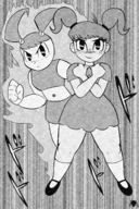 artist:spider_m jenny_wakeman jojo's_bizarre_adventure my_life_as_a_teenage_robot parody spider_m xj-9 // 1152x1722 // 3.9MB