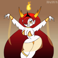 animated artist:drawsputin hekapoo star_vs._the_forces_of_evil // 800x800 // 984KB